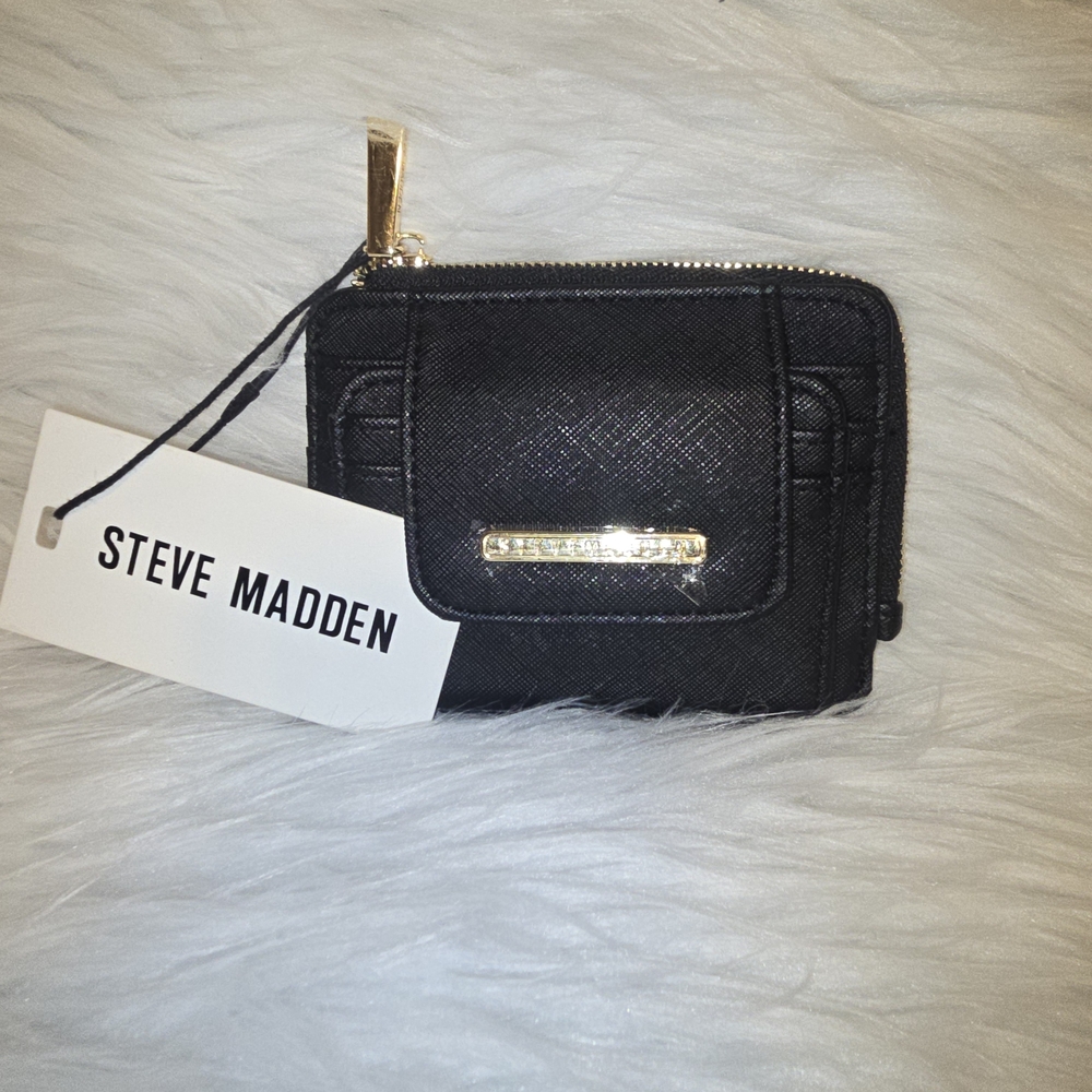 Steve Madden Black Wallet